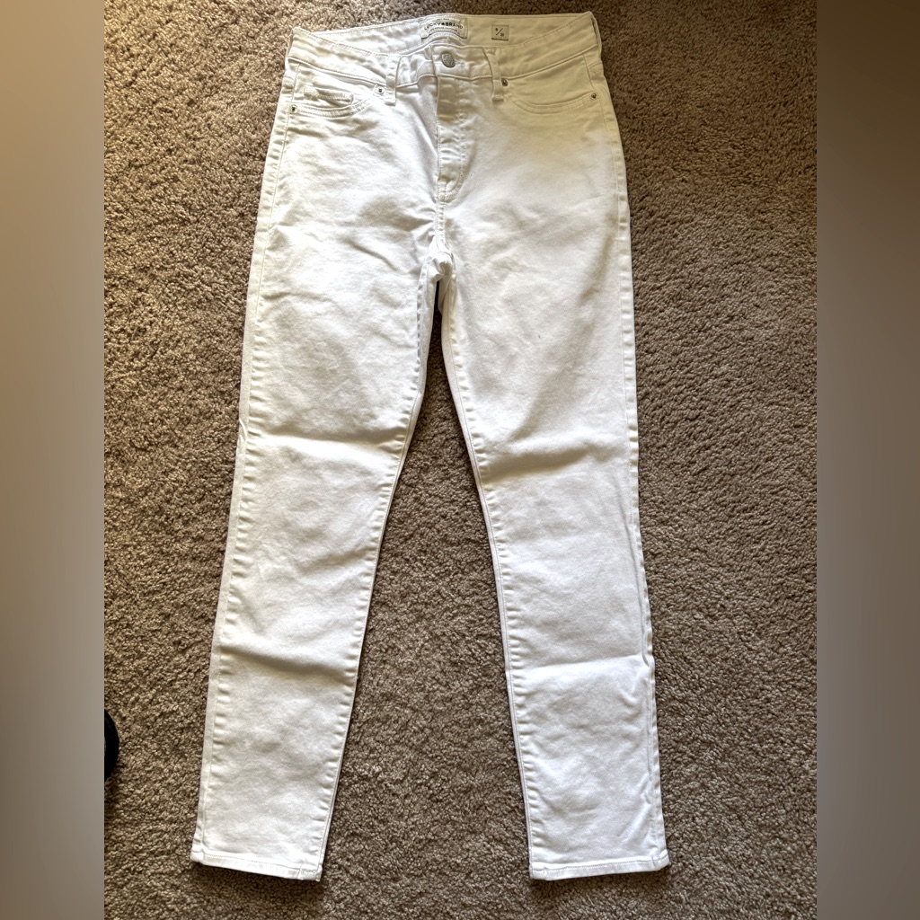 Lucky Brand White Womens Skinny Jeans